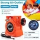 preview thumbnail 8 of 7, Costway 2 HP/1500W Air Blower Commercial Inflatable Bounce House - See Details