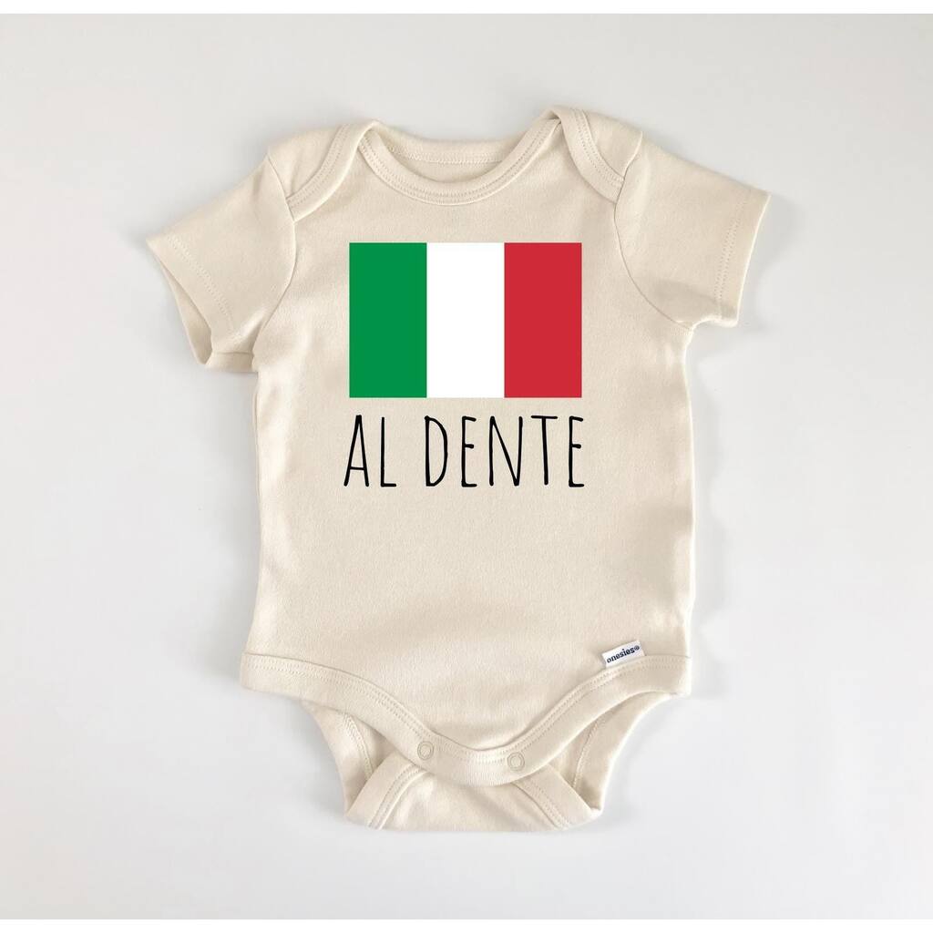 Italian Italy - Baby Boy Girl Clothes Infant Bodysuit Funny Cute Newborn