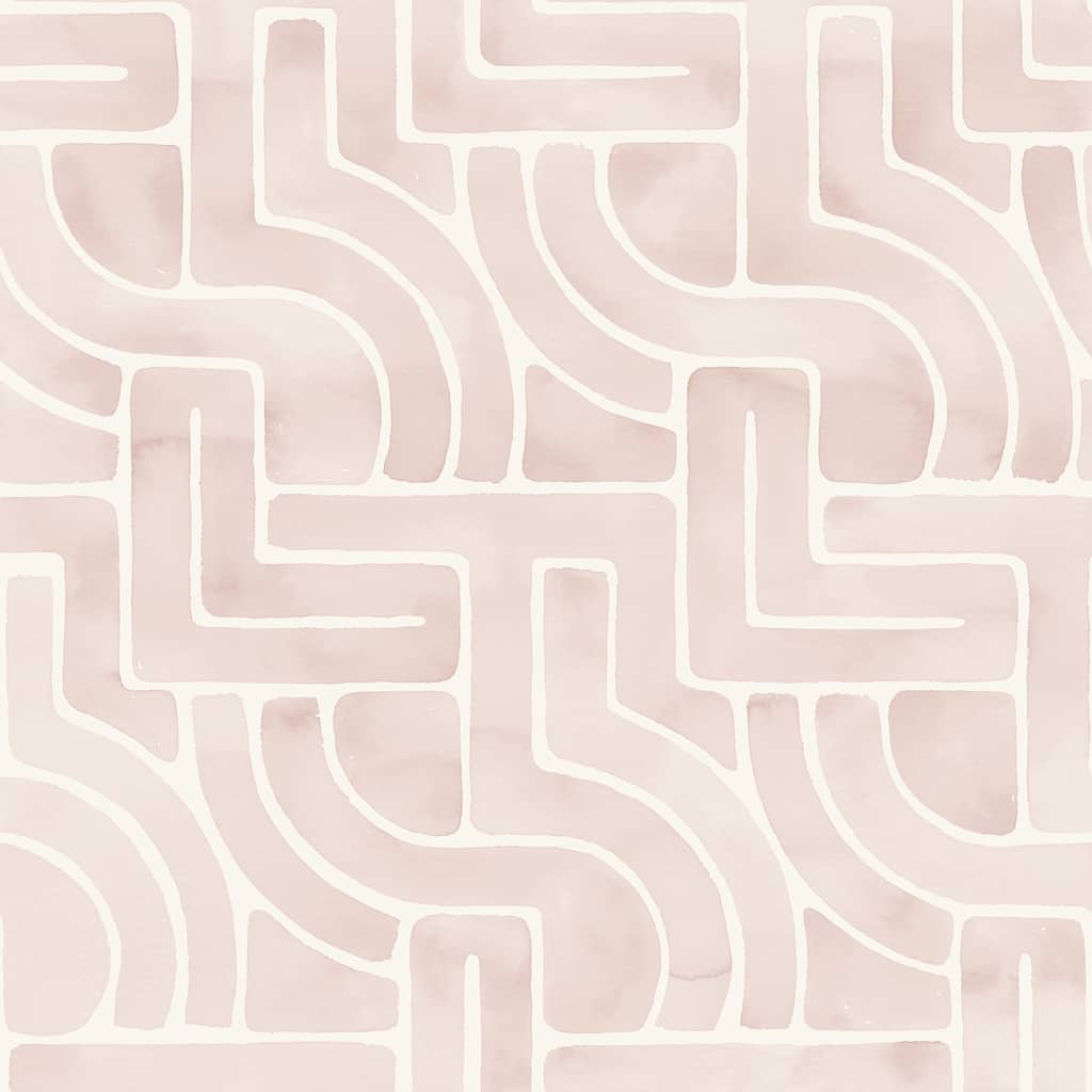 NuWallpaper Blush Blythe Peel & Stick Wallpaper - 216in x 20.5in x 0.025in