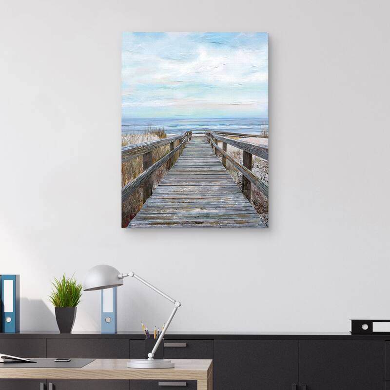 Pier Pressure by Studio Arts Canvas Art Print by Studio Arts Canvas Art Print