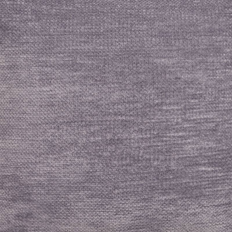 Power-Loomed Solid Square Throw Pillow Cover - 20" - Frost Gray