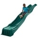 preview thumbnail 6 of 6, Swing-N-Slide Green Cool Wave Slide - Mounts to 42" to 48" Platforms - 90" L x 21" W x 8" H - 90" L x 21" W x 8" H