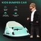 preview thumbnail 3 of 15, 12V Toddler Bumper Car with Remote Control, LED Lights, 360° Rotation, Music for Kids 1.5-5 Years