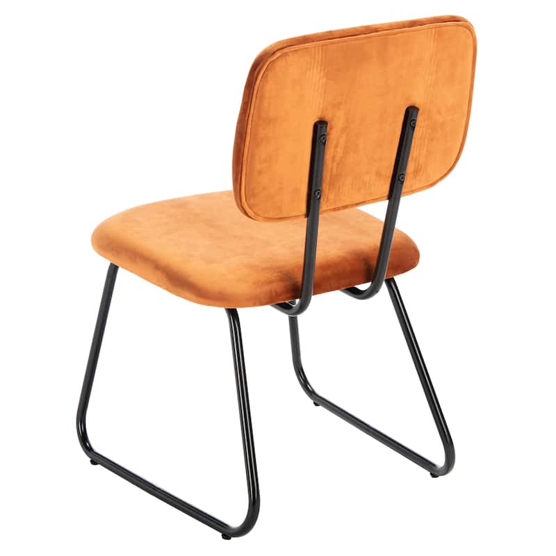 SAFAVIEH Gular Modern Side Chair (Set of 2) - 20.5" W x 25" L x 33.8" H - 21Wx25Dx34H