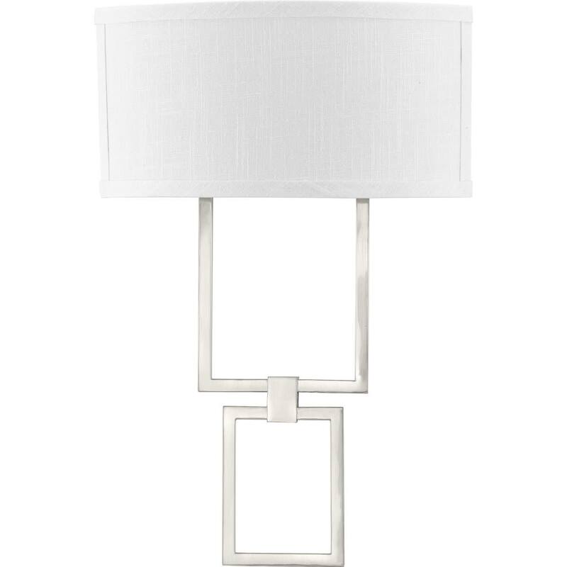 Progress Lighting 21" Tall LED Square Wall Sconce - Brushed Nickel