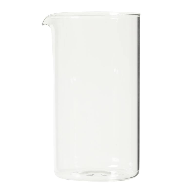 Mr. Coffee French Press Coffee Maker, 31 oz Borasilicate Glass & Frame and Plunger, Includes Coffee Scoop