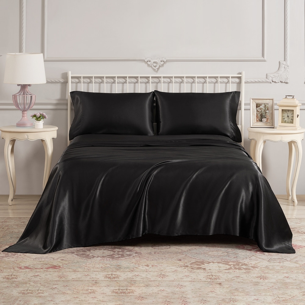 Bed bath and beyond satin sheets top