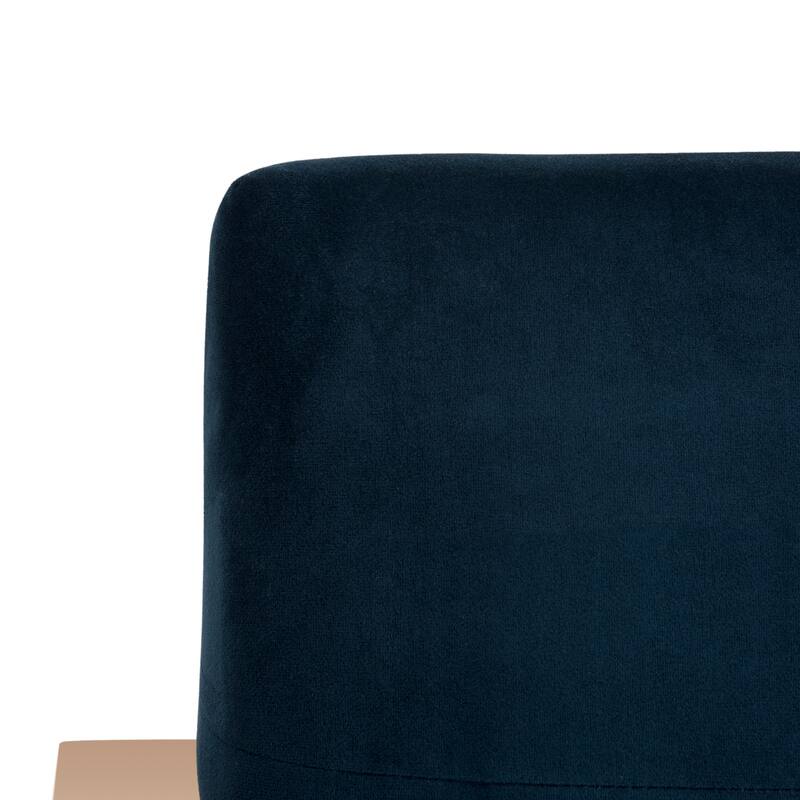 SAFAVIEH Vasco Glam Navy Accent Chair - 30" x 31" x 32"
