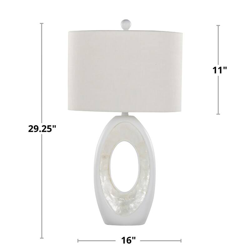 Silver Orchid Palmer Polyresin Table Lamp (Set of 2)