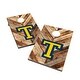 preview thumbnail 1 of 3, Trinity College Bantams 2x4 Cornhole Bag Toss Game