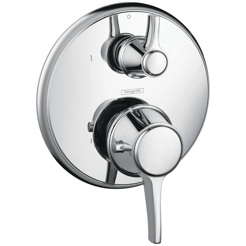 Hansgrohe C Thermostatic Valve Trim with Integrated Volume Control