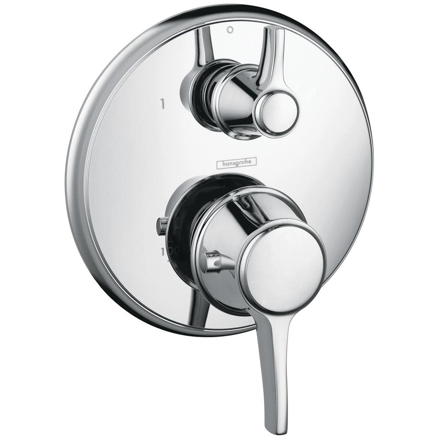 Hansgrohe C Thermostatic Valve Trim with Integrated Volume Control