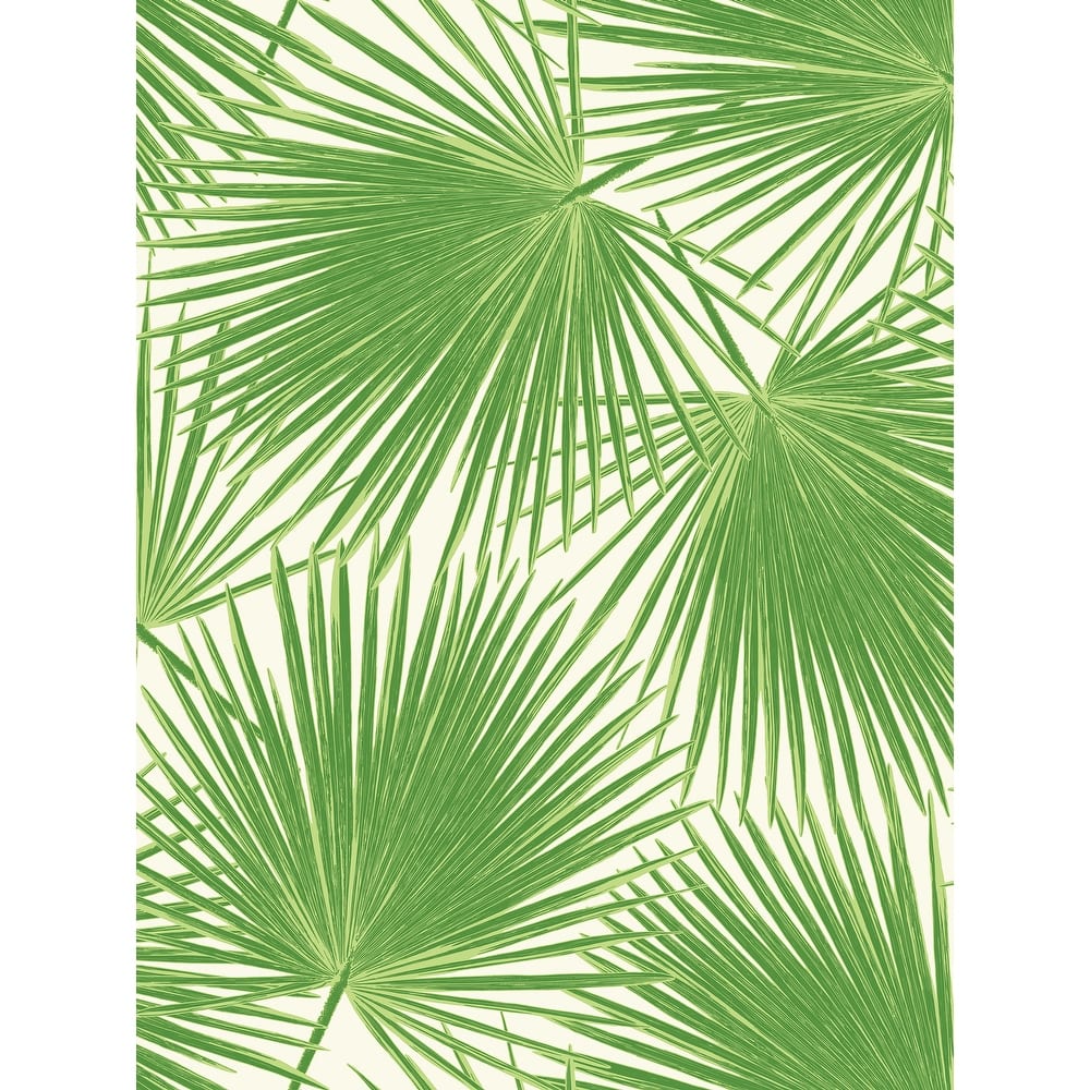 Seabrook Designs Aruba Palm Leaf Unpasted Wallpaper
