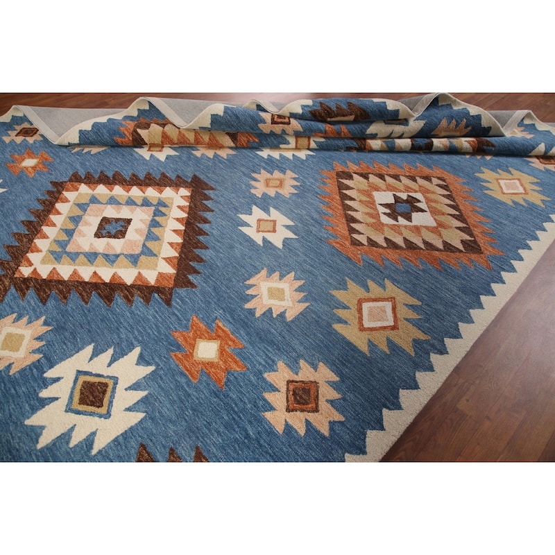 Hand-Tufted Yalameh Oriental Rug Traditional Wool Carpet