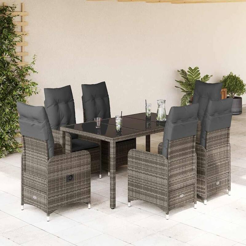 vidaXL Bistro Set Grey - 21.5 x 23.0 x 36.2