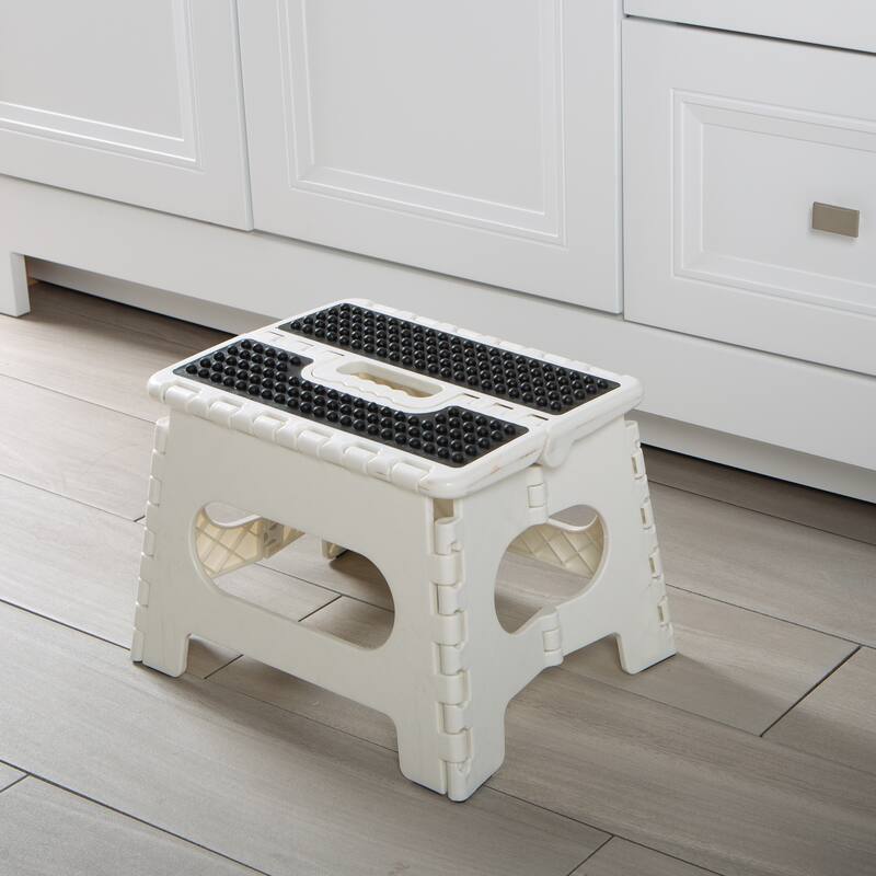 Simplify 2 Pack 9" Anti-Skid Folding Step Stool - 11"x 9"x 9"