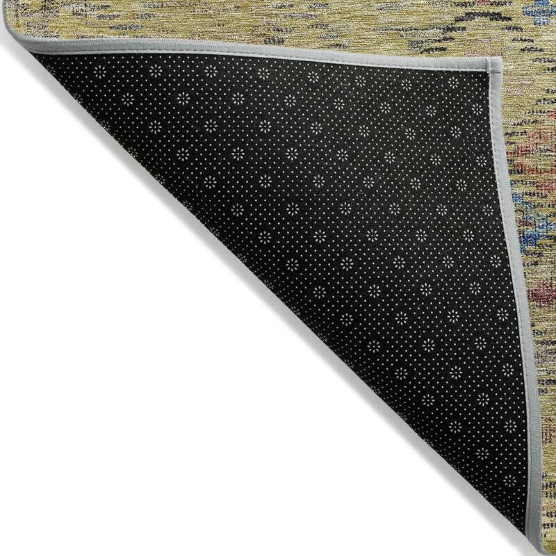 HomeRoots Geometric Transitional Rectangle Outdoor Rug