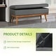 preview thumbnail 135 of 134, Carson Carrington Sastamala Mid-century Storage Bench