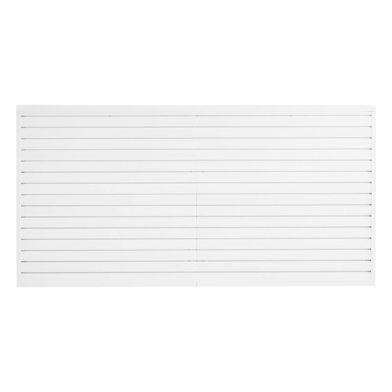 PVC Garage Slat Wall Panel with Modular Design and Suitable for Both Indoor and Outdoor Use