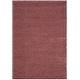 preview thumbnail 88 of 187, SAFAVIEH California Premium Shag Izat 2-inch Thick Area Rug 5'3" x 7'6" - Rose - Rectangle