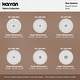 preview thumbnail 7 of 11, Karran Valera 14" Vitreous China Vessel Bathroom Sink in White