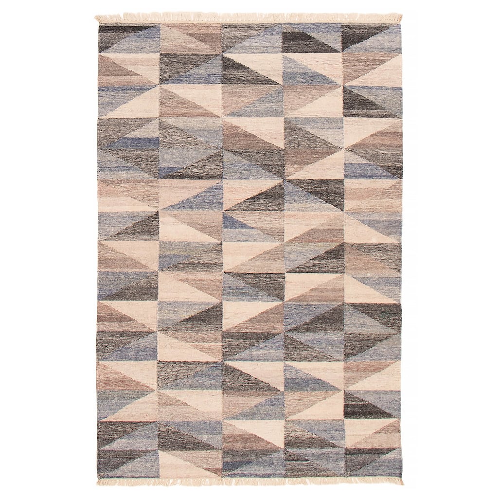 Ankara FW Grey Kilim 5'2" x 8'0" - 5'2 x 8'0