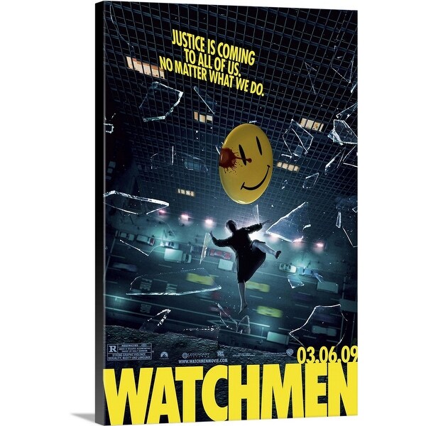 Watchmen Canvas Wall Art Picture Print 76x50cm 