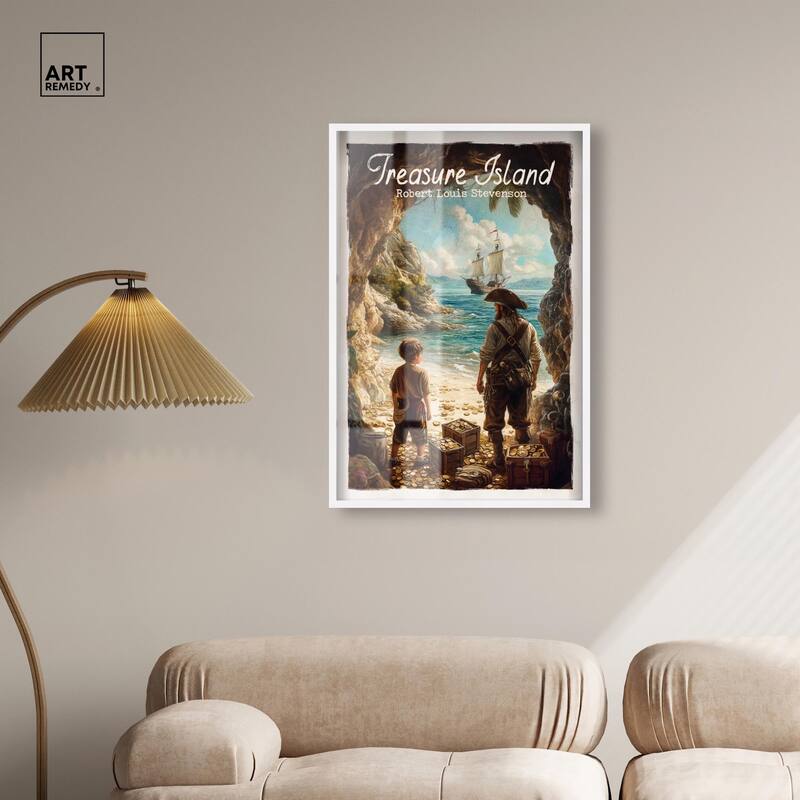 Treasure Island Classic Shadowbox by Art Remedy