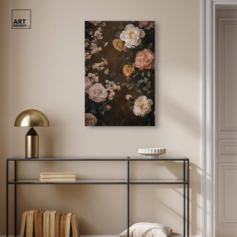 Faded Florals Fable II Canvas by Art Remedy, Gallery Wrapped