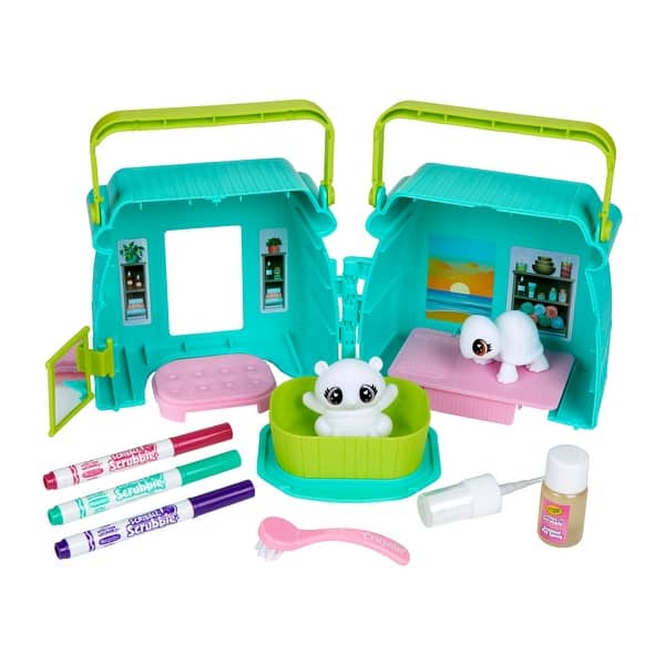 slide 2 of 9, Crayola Scribble Scrubbie Pets Scented Spa - Assorted Assorted - Kids
