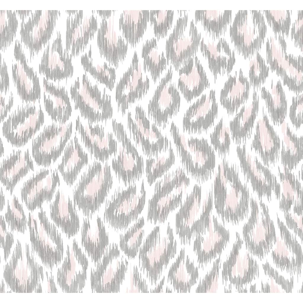 A-Street Prints Electra Blush Leopard Spot String Wallpaper