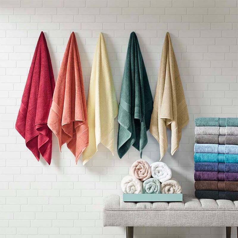 Cotton 8 Piece Antimicrobial Towel Set