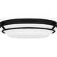 preview thumbnail 4 of 5, Dunbar Integrated LED Matte Black Flush Mount