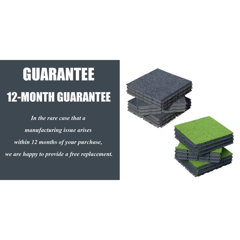Mat Plastic Deck Tiles