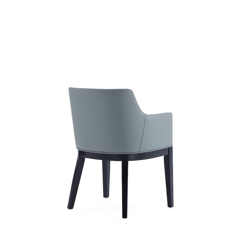 Manhattan Comfort Gansevoort Modern Faux Leather Dining Armchair