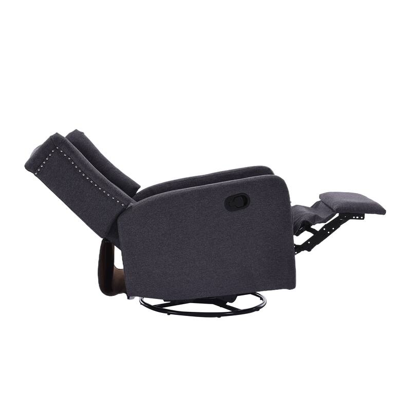 360 Degree Swivel Nursery Rocking Chair
