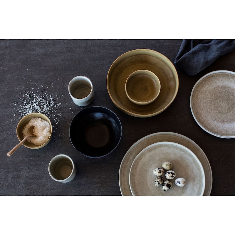Dessert Plate Ceto- ND - Soft Grey