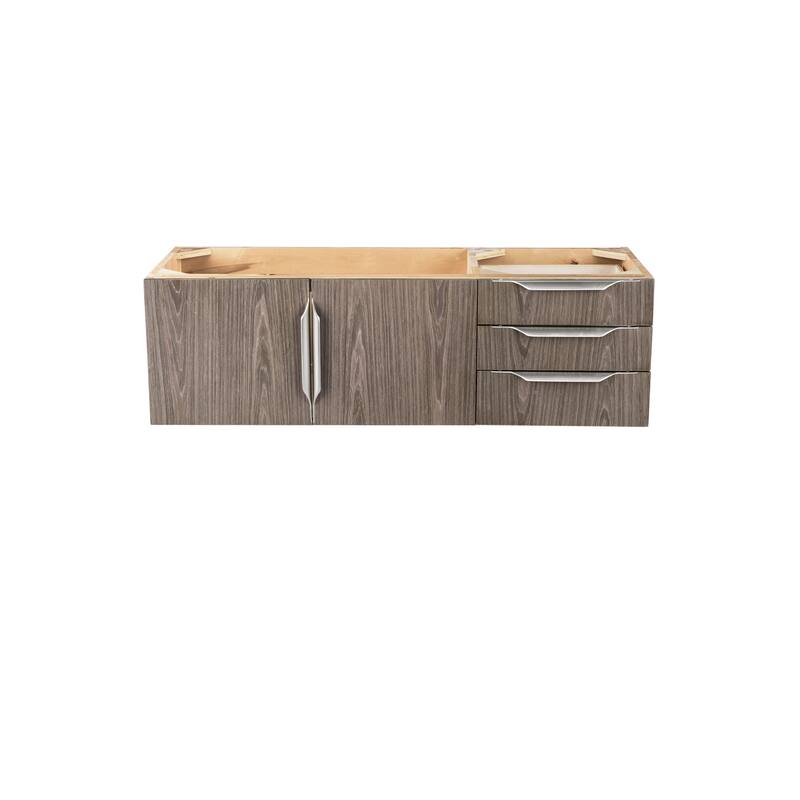 James Martin Vanities 983-V48-R Columbia 48" Single Wall Mounted - Ash Gray