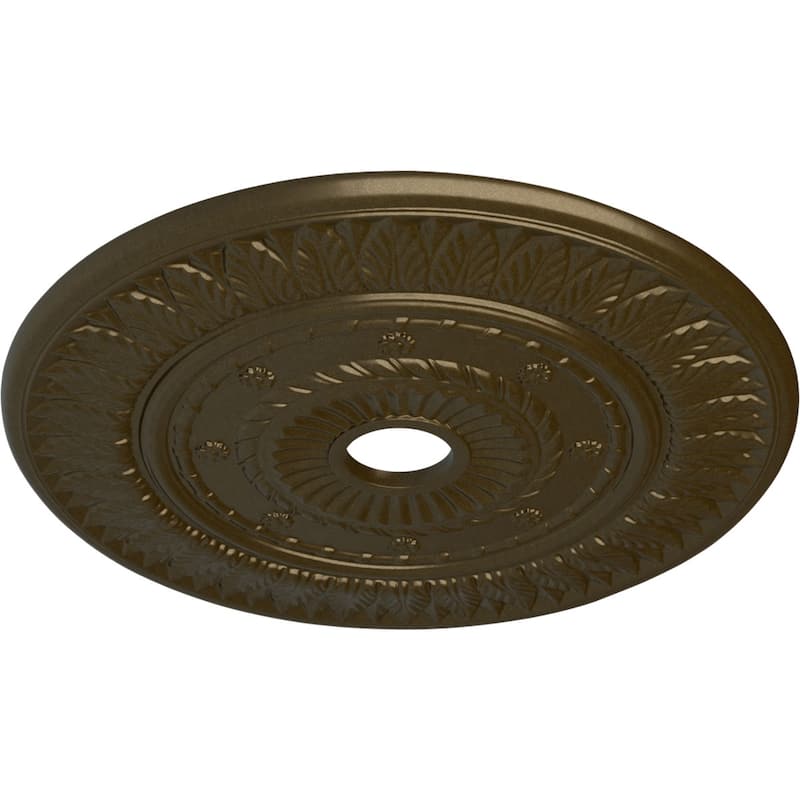 26 3/4"OD x 3 5/8"ID x 1 1/8"P Leaf Ceiling Medallion