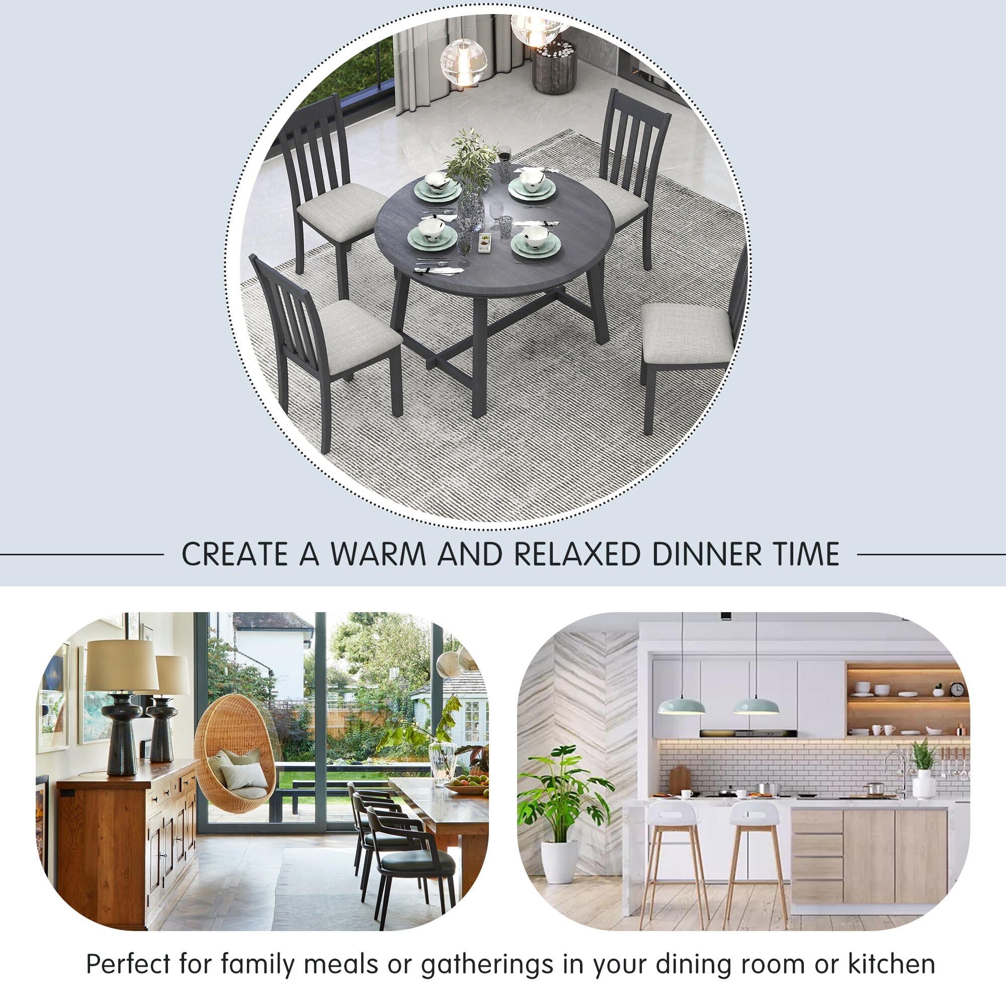 4 person dinner table sales