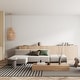 preview thumbnail 3 of 23, Callie Rattan Pendant Light - Natural Bell 1-Light Handwoven Ceiling Light