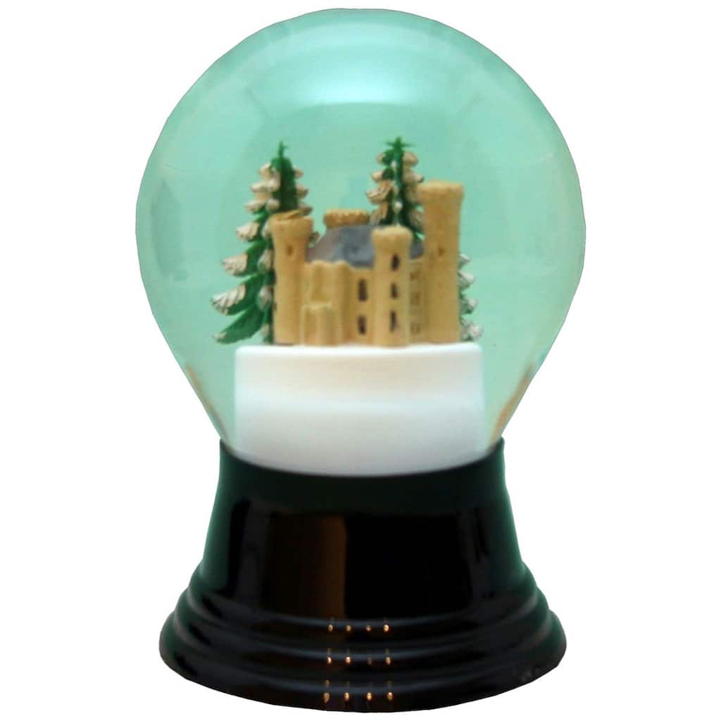 5" Perzy Medium City Christmas Snow Globe