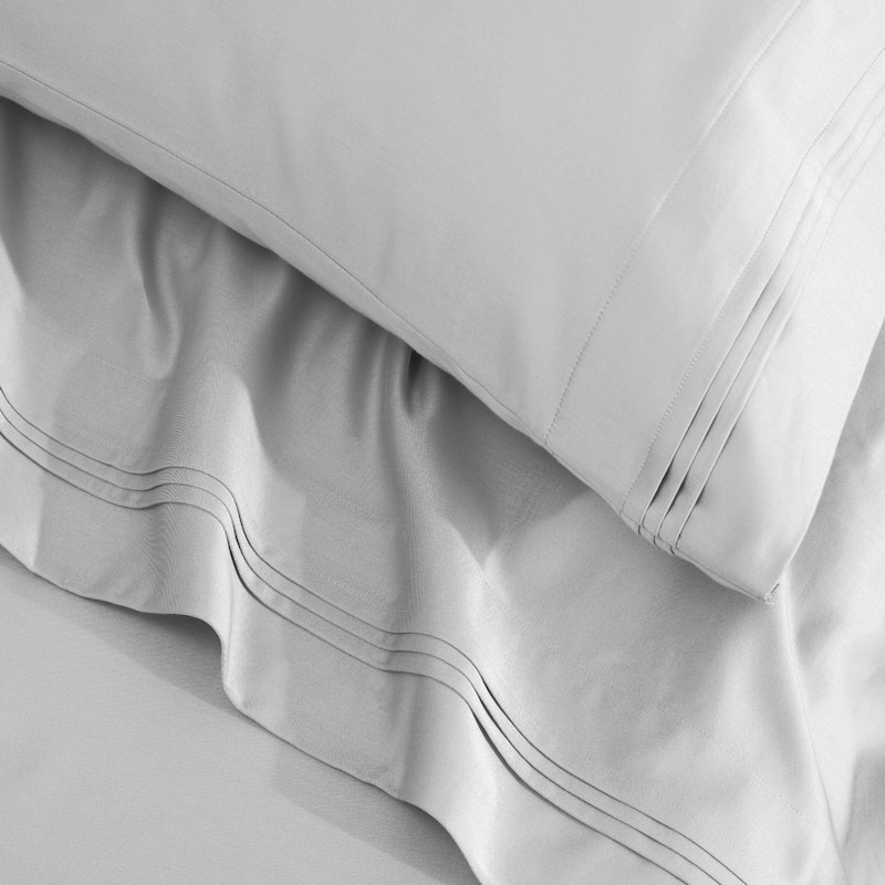 Blue Nile Mills 1500 Thread Count Egyptian Cotton Deep Pocket Solid Sheet Set