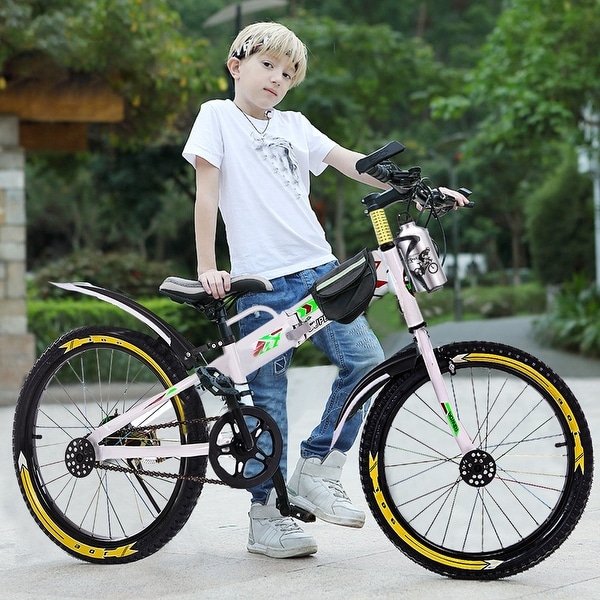 Youth Mountain 20in BMX Style Frame Kids Bike With Water Bottle Bag 50 x 84 Bed Bath Beyond 32574566