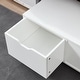 preview thumbnail 4 of 5, Yak About It® Underbed Rolling Drawers by DormCo
