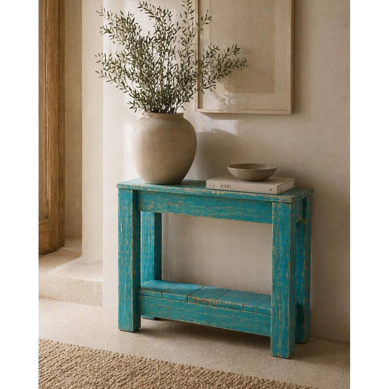 Rustic Bohemian Side Table