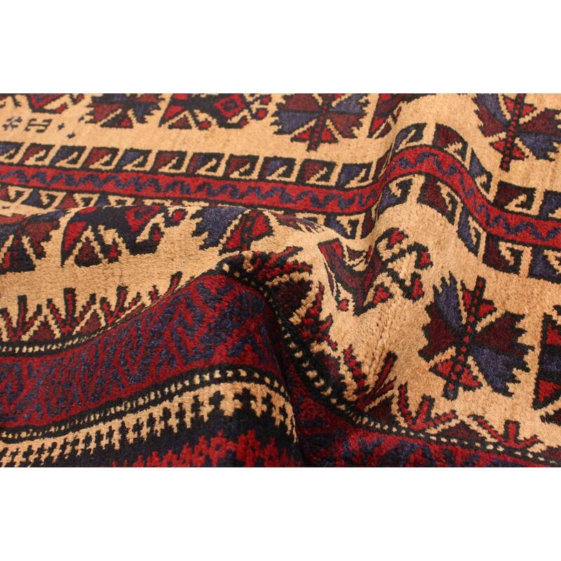 ECARPETGALLERY Hand-knotted Teimani Tan Wool Rug - 2'6 x 4'2
