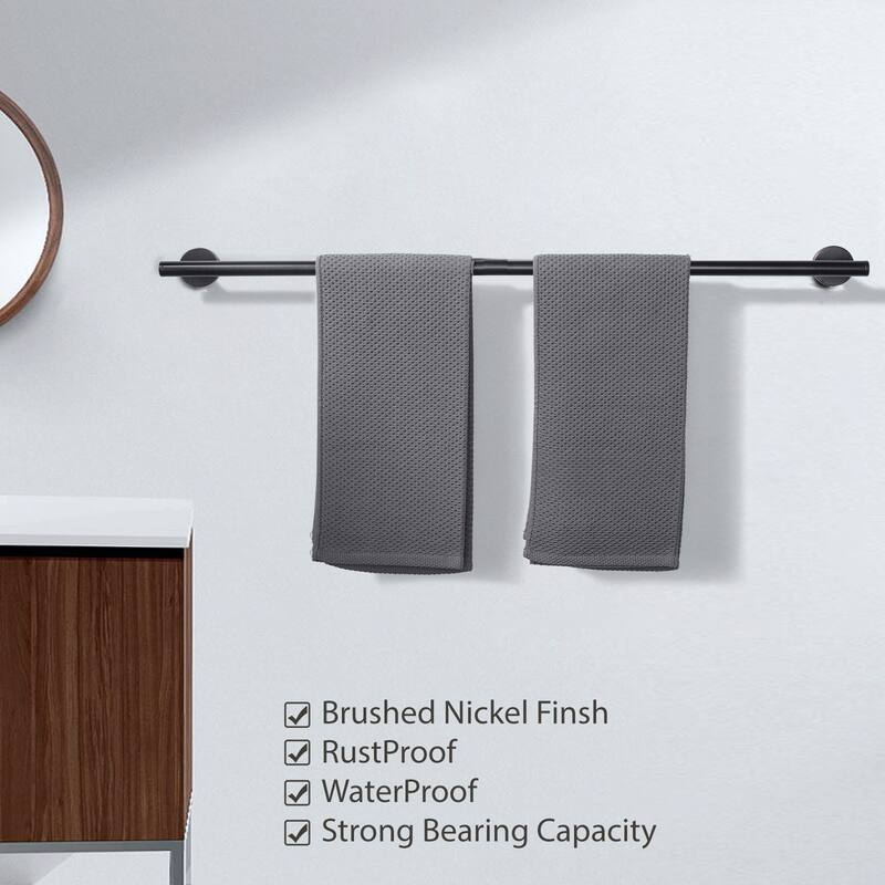 WOWOW Mutiple length Wall Mounted Stainless Steel Towel Bar