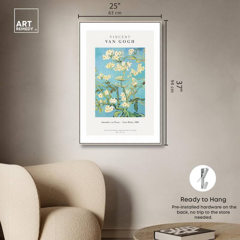 Spring in Saint-Remy Canvas by Art Remedy