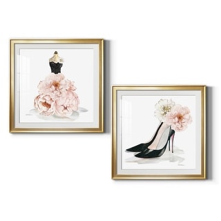 Floral Gown Premium Framed Print - Ready to Hang - Bed Bath & Beyond ...